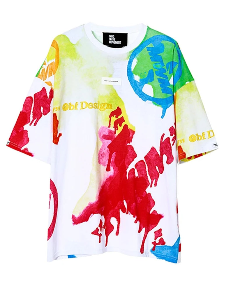 Camiseta MWM Tie-Dye Blanca Unisex