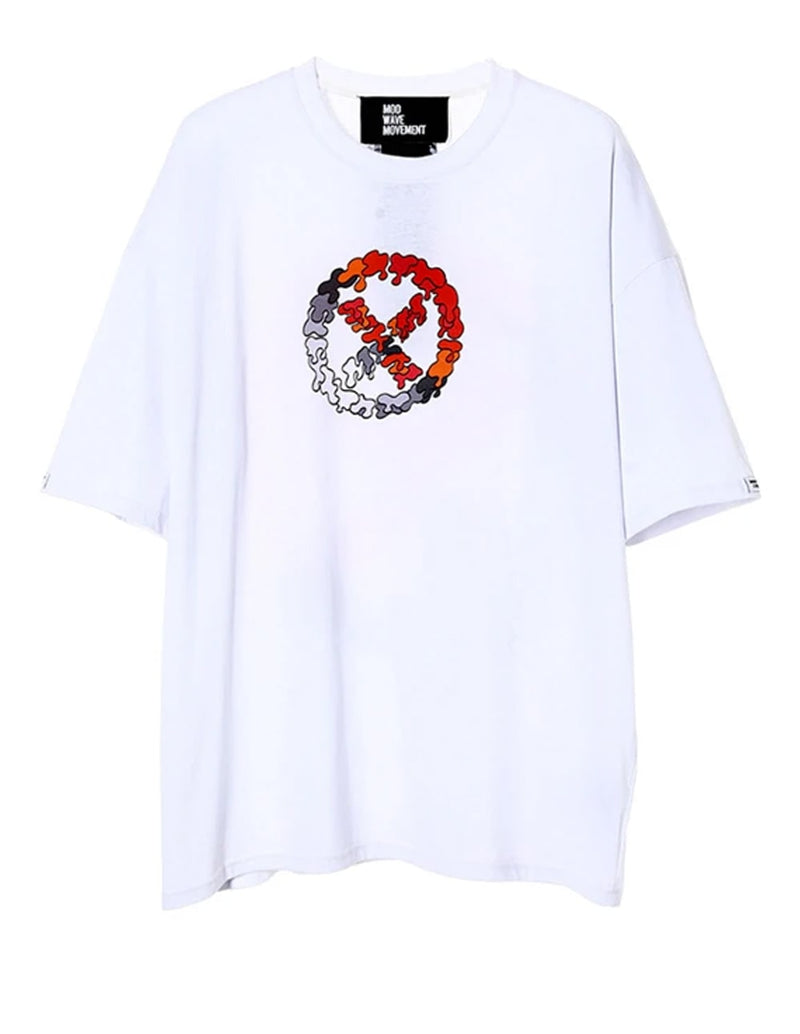 Camiseta MWM con Logo Blanca Unisex