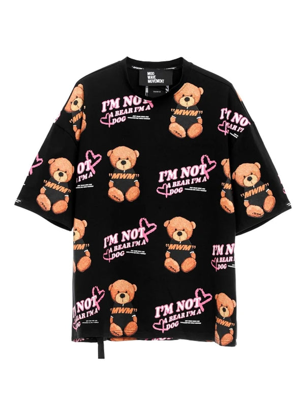 Camiseta MWM Teddy Negra Unisex
