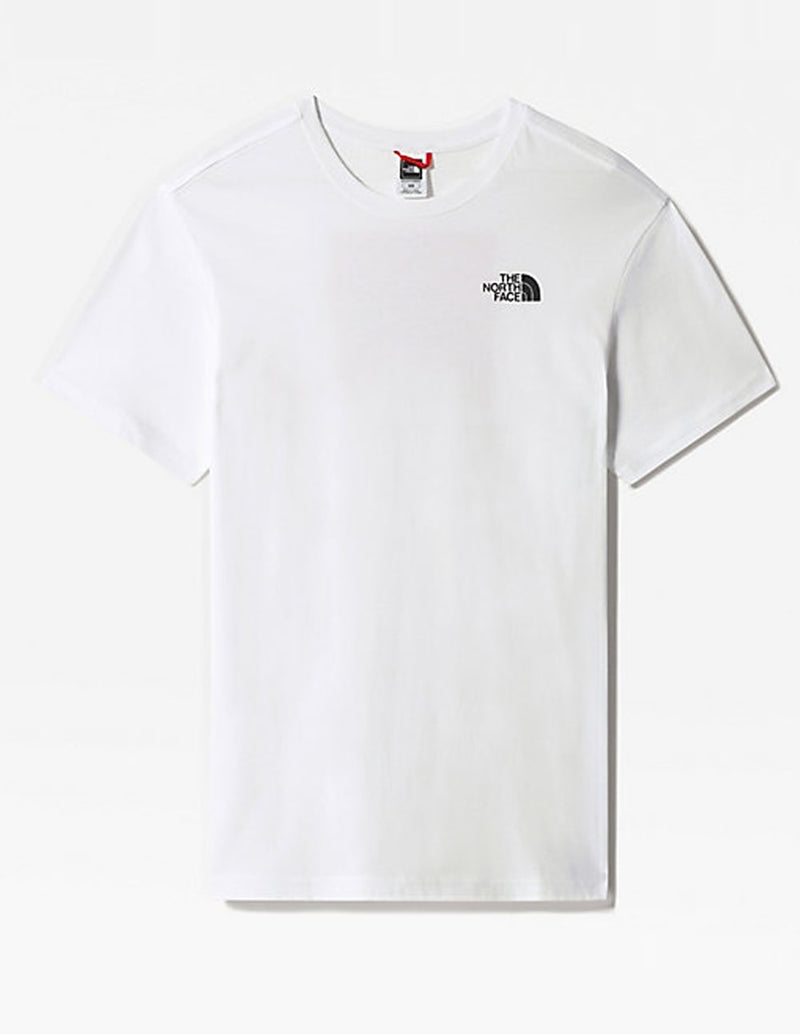 Camiseta The North Face Redbox Blanca Hombre