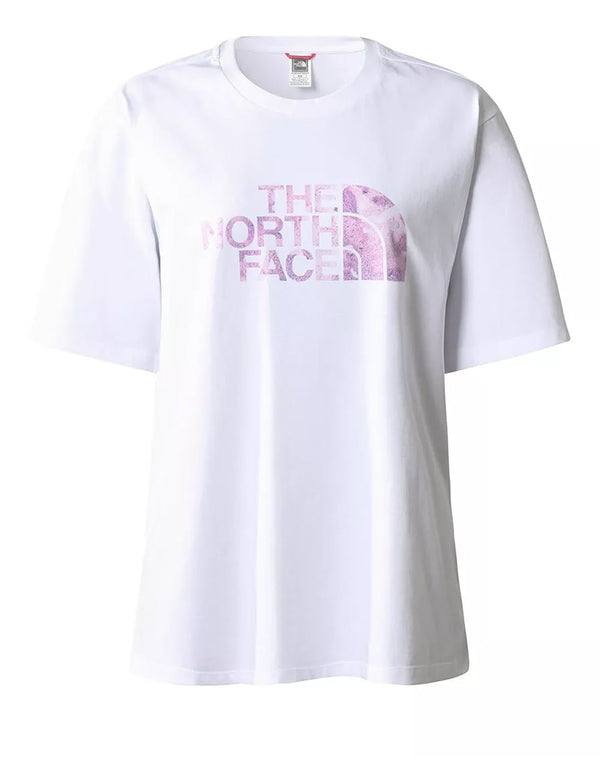 Camiseta The North Face Relaxed Easy Blanca Mujer