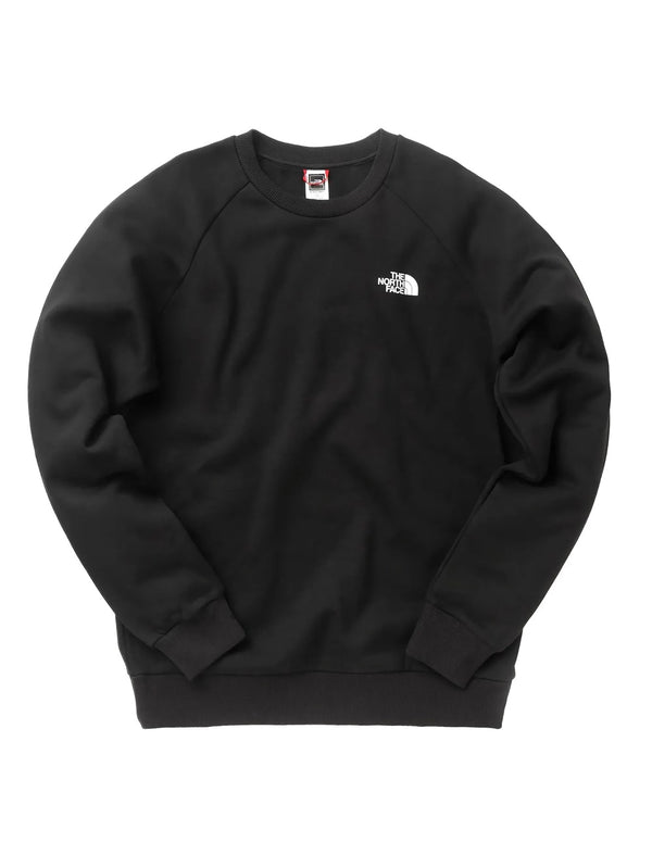 Sudadera The North Face Raglan Red Box Negra Hombre