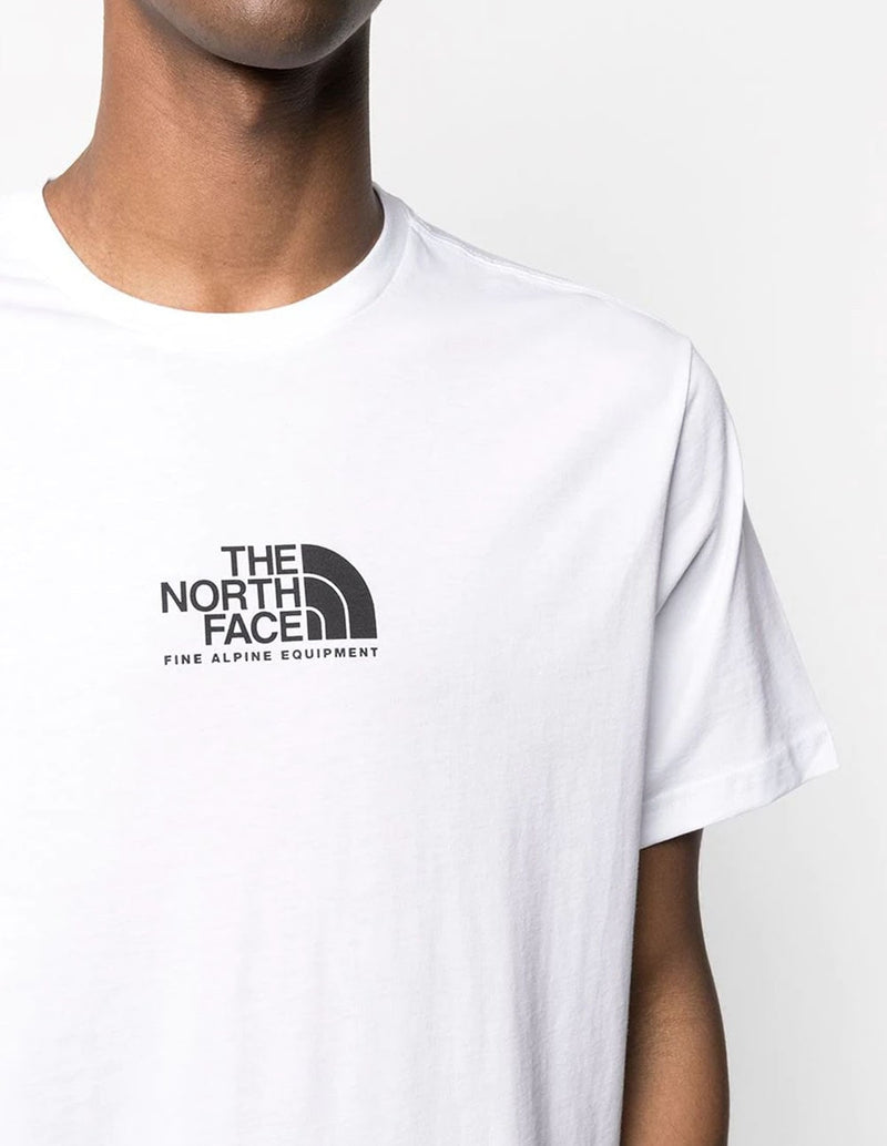 Camiseta The North Face Fine Alpine Equipment 3 Blanca Hombre