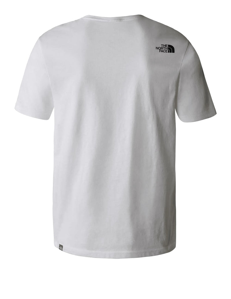 Camiseta The North Face Mountain Line Blanca Hombre