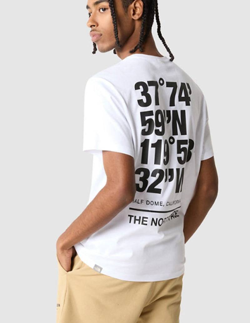 Camiseta The North Face Coordinates Blanca Hombre