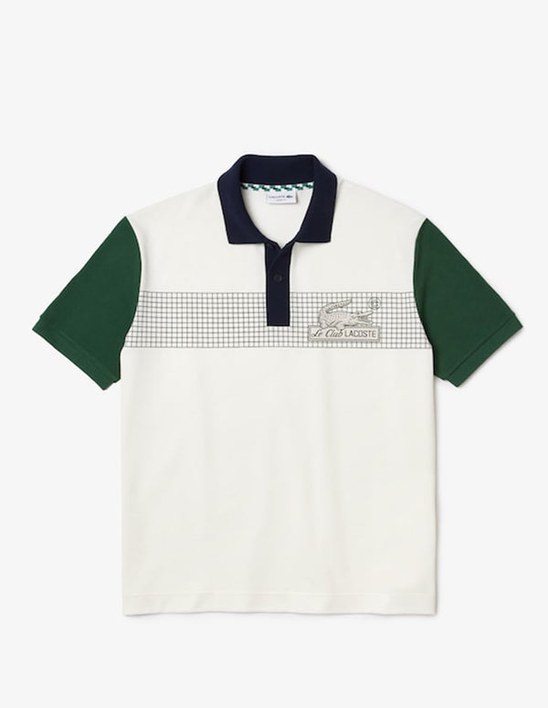 Locoste Polo Shirt with Logo Le Club Lacoste White Men