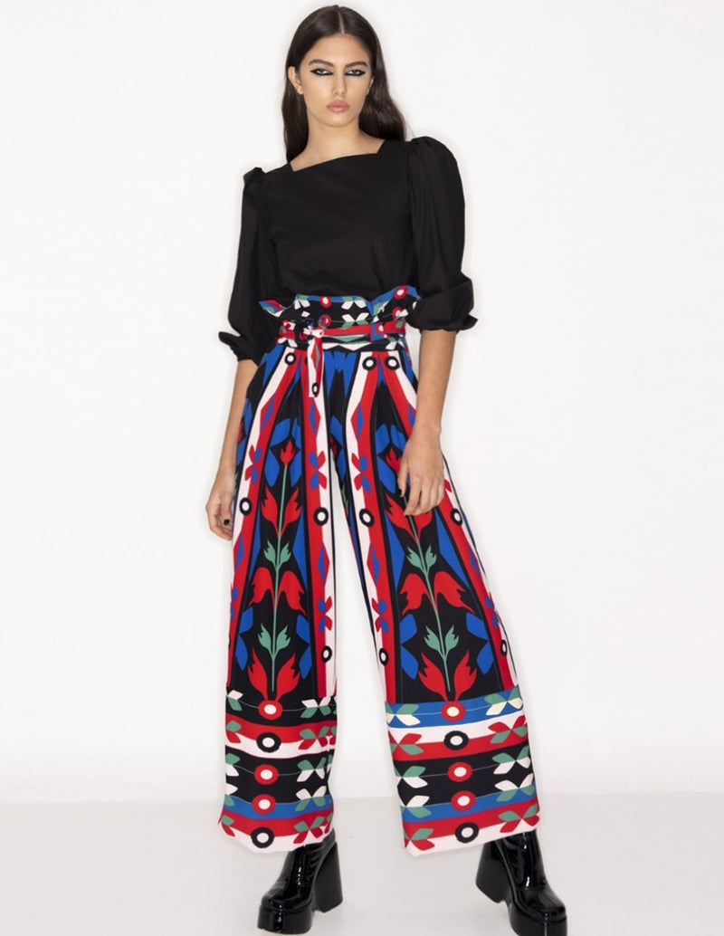 Peace and Chaos Awa Multicolor Women's Trousers