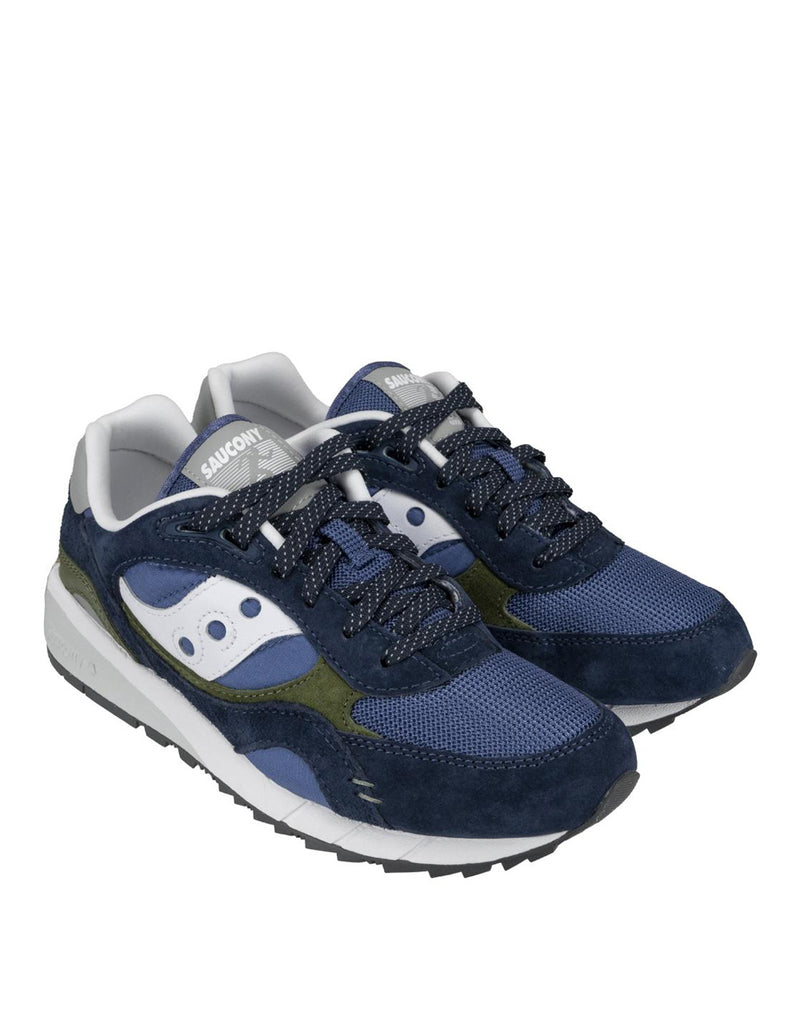 Saucony Shadow 6000 Blue and White Men