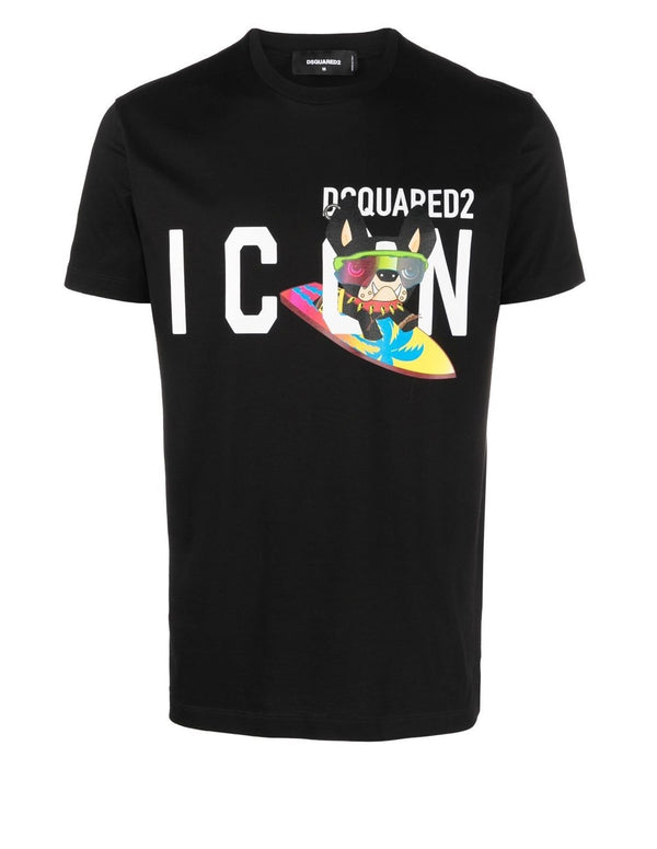 Camiseta Dsquared2 Icon Ciro Cool Negra Hombre