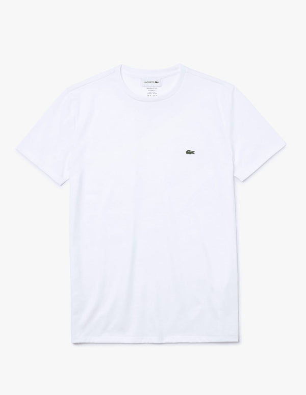 Camiseta Lacoste Pima de Algodón Blanca Hombre