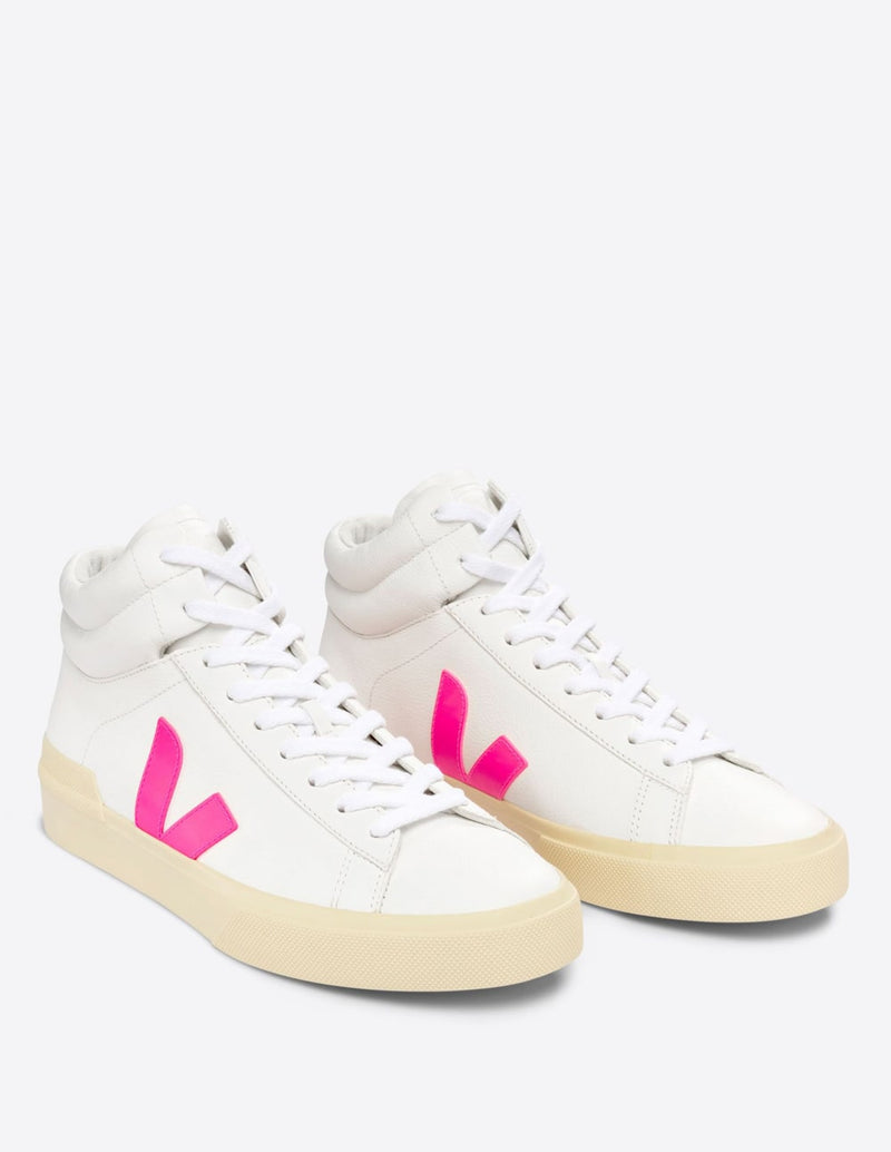 Veja Minotaur Chromefree Leather Blancas y Rosas Mujer