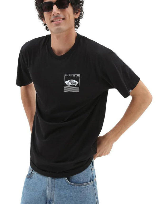 Camiseta Vans Transfixed Negra Hombre