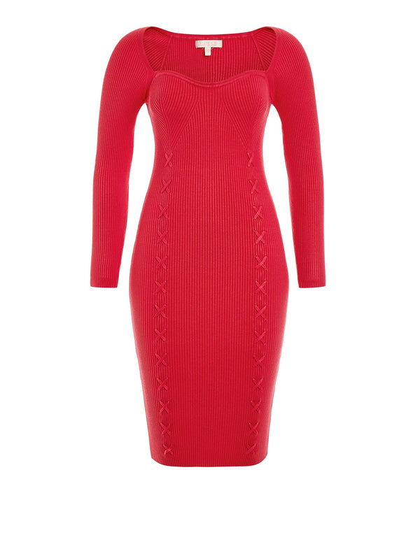 GUESS Tight Red Woman Dress