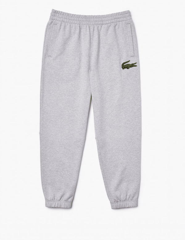 Lacoste Organic Cotton Sweatpants with Gray Logo Unisex